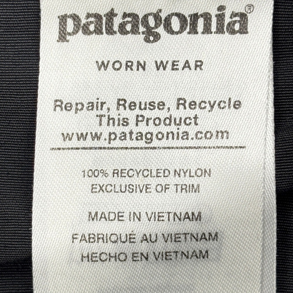 Patagonia Shorts Womens 8 Black Barely Baggies Board Shorts Drawstring 76598 - Picture 7 of 8